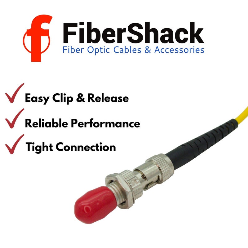 Fibershack ST to ST Fiber Coupler 15 Pack - Pre-Cleaned, Extending Single Mode Cables - Image 3